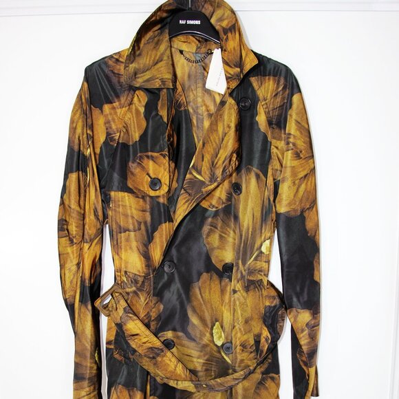 BNWT SS20 DRIES VAN NOTEN RENNIE FLORAL TRENCH COAT S & M - Picture 2 of 16